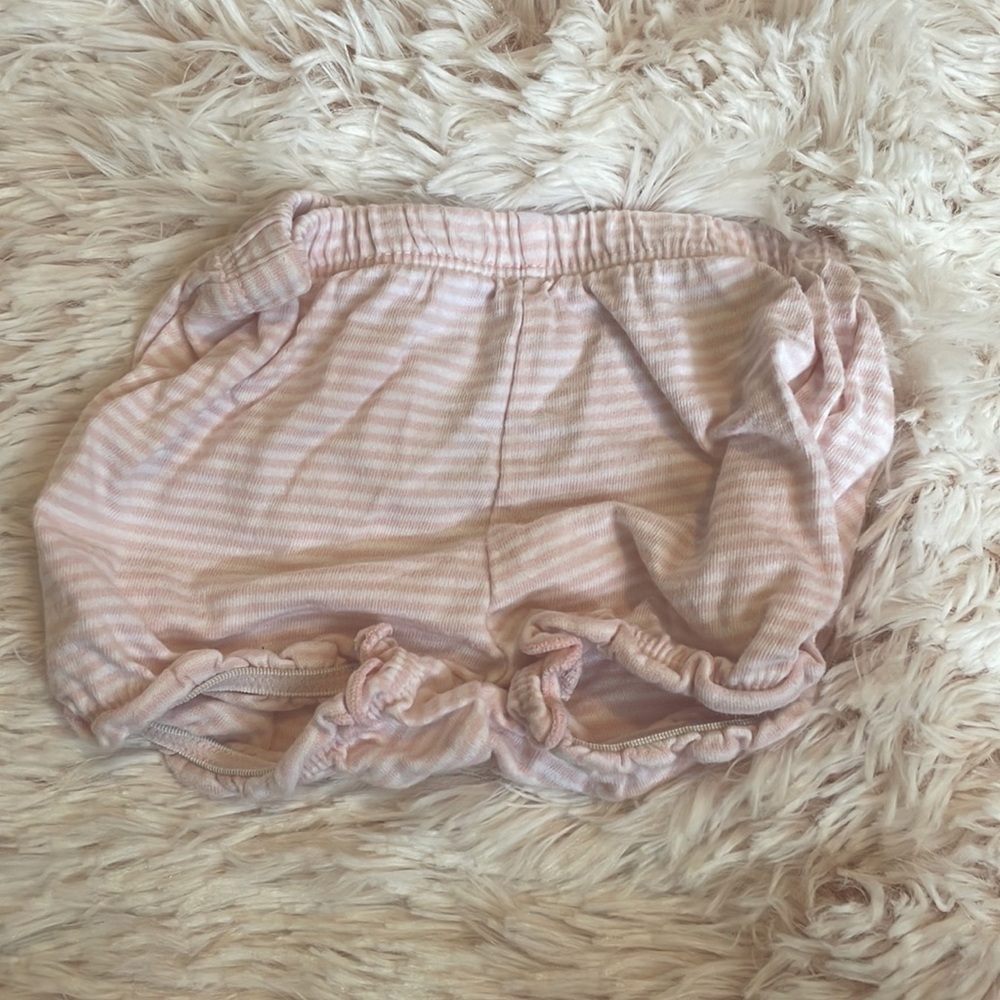 Baby girls under dress shorts